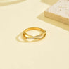 Bague Infinity – Acier Inoxydable Doré Symbole Infini "Martika" Mara Bijoux