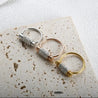Bague en Acier Inoxydable – Strass Brillants – Bijou Élégant "Stacy" - Mara Bijoux