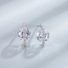 Boucles Argent 925 Zircon & Strass – Écrin Offert "Mira Argenté" - Mara Bijoux