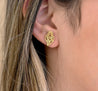 Boucles d’Oreilles Dorées – Folklore Portugais Viana do Castelo – Acier Inoxydable + Écrin Offert "Coeur de Viana" - Mara Bijoux