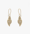 Boucles d’Oreilles Cœur de Viana – Acier Inoxydable Doré | Bijou Traditionnel Portugais "Anita" - Mara Bijoux