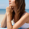 Bracelet Perles Multicolores – Acier Doré  "Milkshake" Mara Bijoux