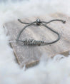 Bracelet Mãe en Acier Inoxydable Argenté – Bijou Maman Portugais Réglable avec Écrin Cadeau "Kéa" - Mara Bijoux