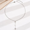 Collier Trois Cœurs en Acier Inoxydable Argenté – Bijou Femme Fin et Élégant 40+5 cm avec Écrin Cadeau Offert "Glamour" - Mara Bijoux