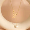 Collier Papillon Doré & Perle Nacrée – Écrin Offert "butterfly" - Mara Bijoux