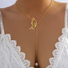 Collier Papillon Doré & Perle Nacrée – Écrin Offert "butterfly" - Mara Bijoux