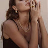 Collier Torsadé Épais en Acier Inoxydable Doré – Écrin Offert "Milla" - Mara Bijoux