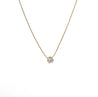 Collier Doré avec Zircon Blanc – Acier Inoxydable + Écrin "Juliette" - Mara Bijoux