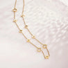 Collier Trèfles Doré – Acier Premium | Écrin Offert "Verena" Mara Bijoux