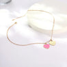 Collier Cœur Rose – Forever Love Or Rose "Menny" Mara Bijoux