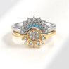 Bague Céleste Soleil Scintillant - Mara Bijoux