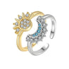 Bague Céleste Soleil Scintillant - Mara Bijoux