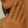 Bague Infinity – Acier Inoxydable Argenté Symbole Infini "Martika" - Mara Bijoux