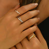 Bague Infinity – Acier Inoxydable Argenté Symbole Infini "Martika" - Mara Bijoux
