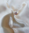 Piercing Nez Fleur Dorée – Zircons Roses et Blanc – Acier Inoxydable, Tige en L + Écrin Offert "Tessa Doré" - Mara Bijoux