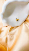Piercing Nez Doré Étoile & Strass Violet – Écrin Offert "Rina Doré" - Mara Bijoux